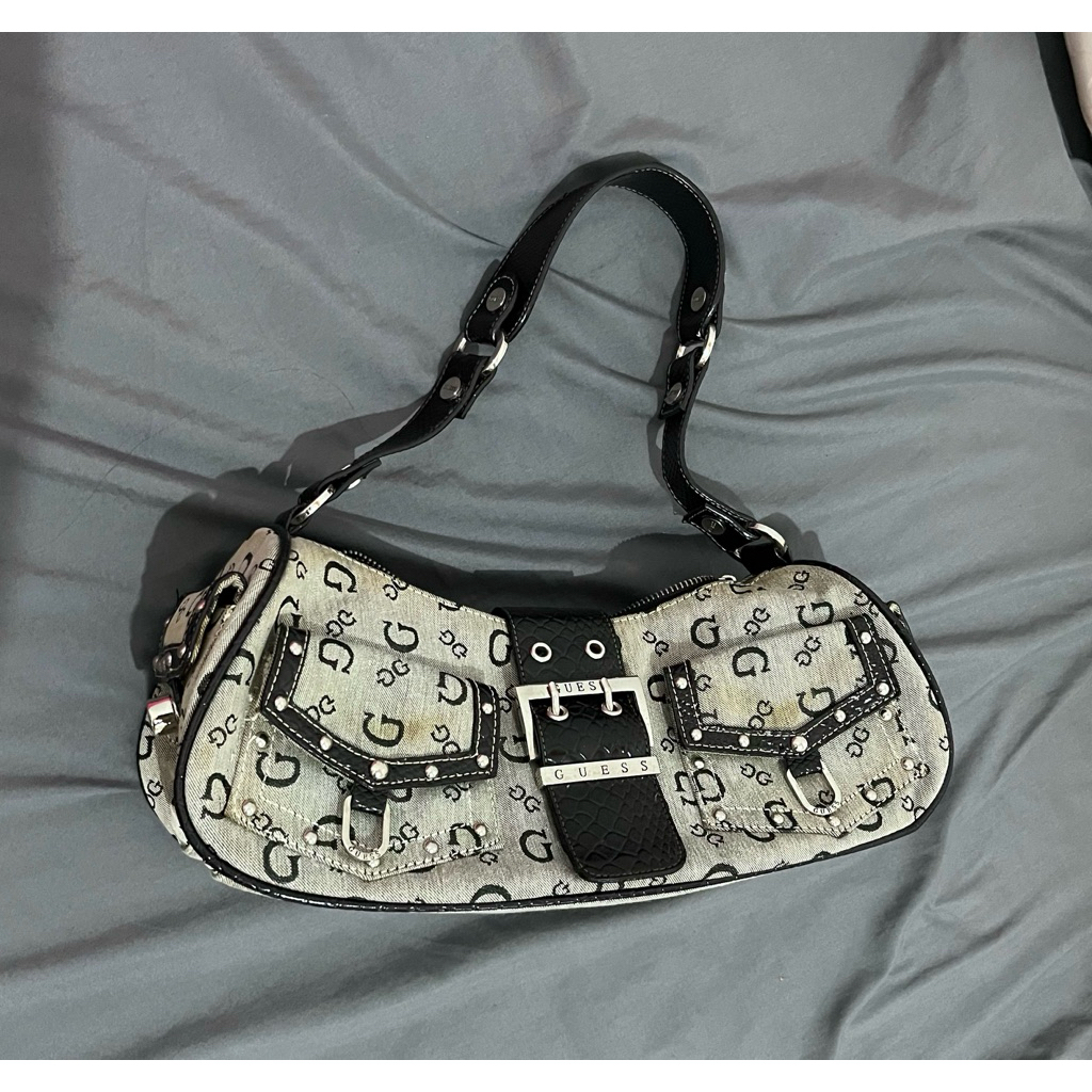 guess vintage bag tas shoulder
