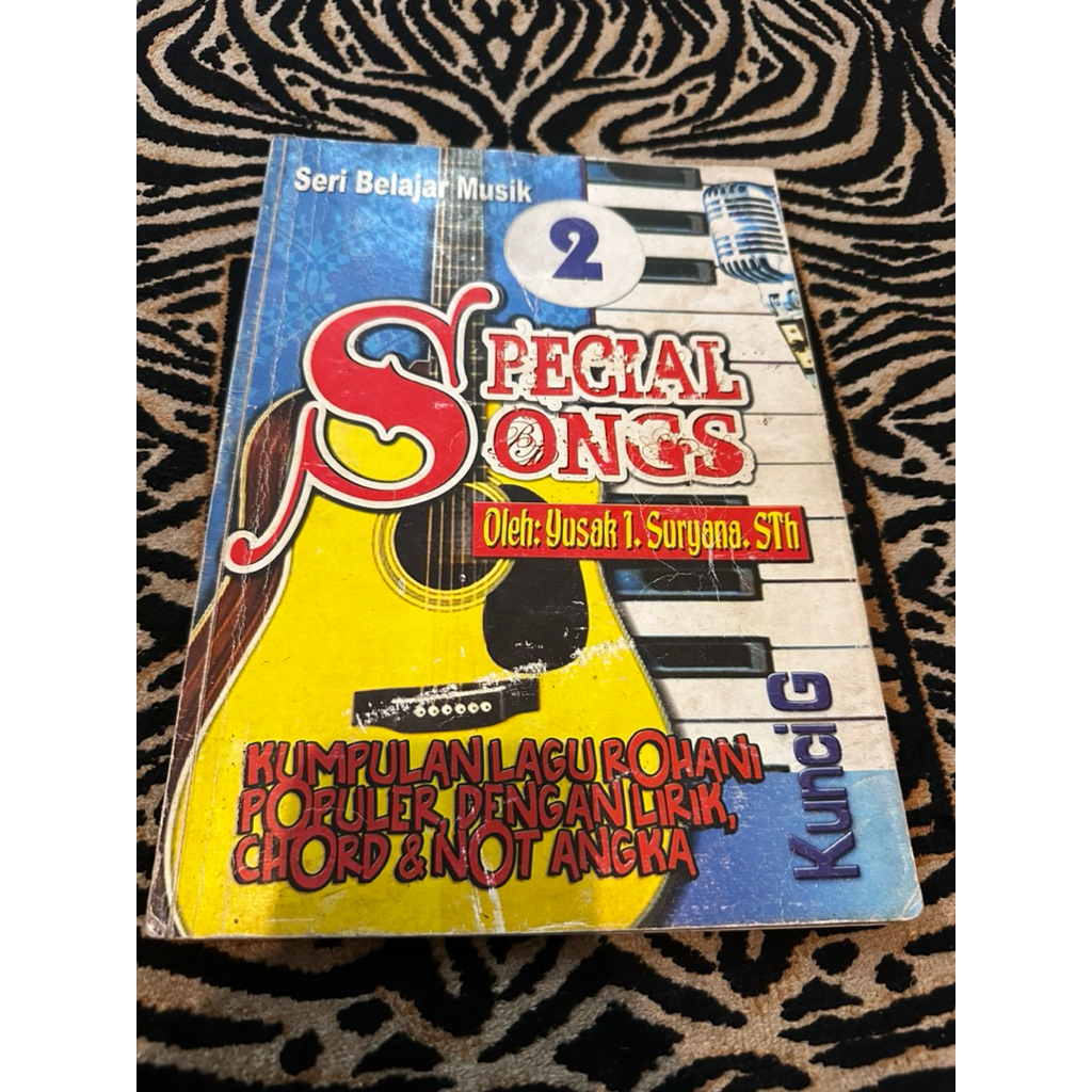 Special Songs 2 Yusak T. Suryana Buku Lagu Rohani Chord Not Angka Gitar Keyboard Original 2011