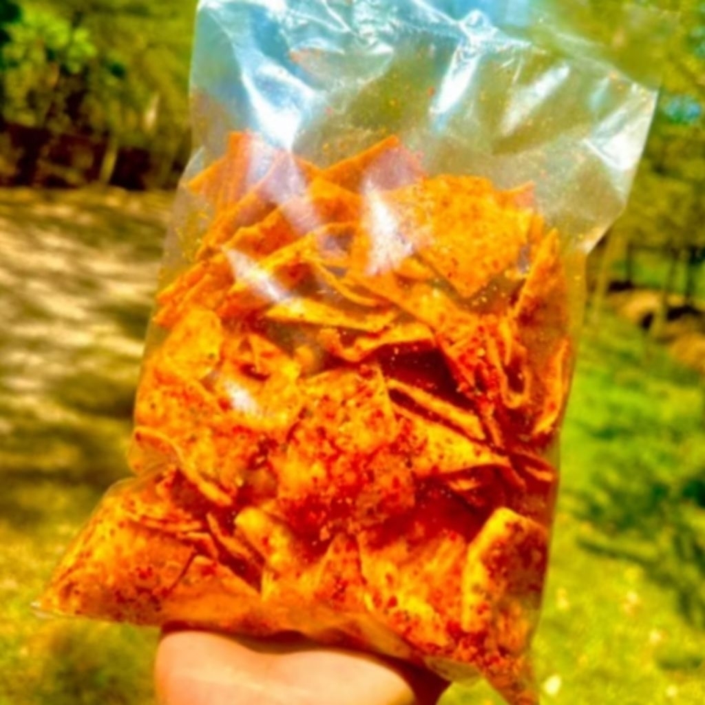 pangsit pedas daun jeruk