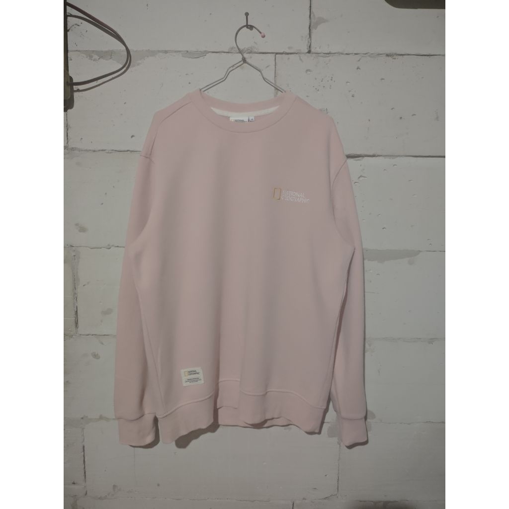 CN Crewneck Natgeo national geographic Pink Original