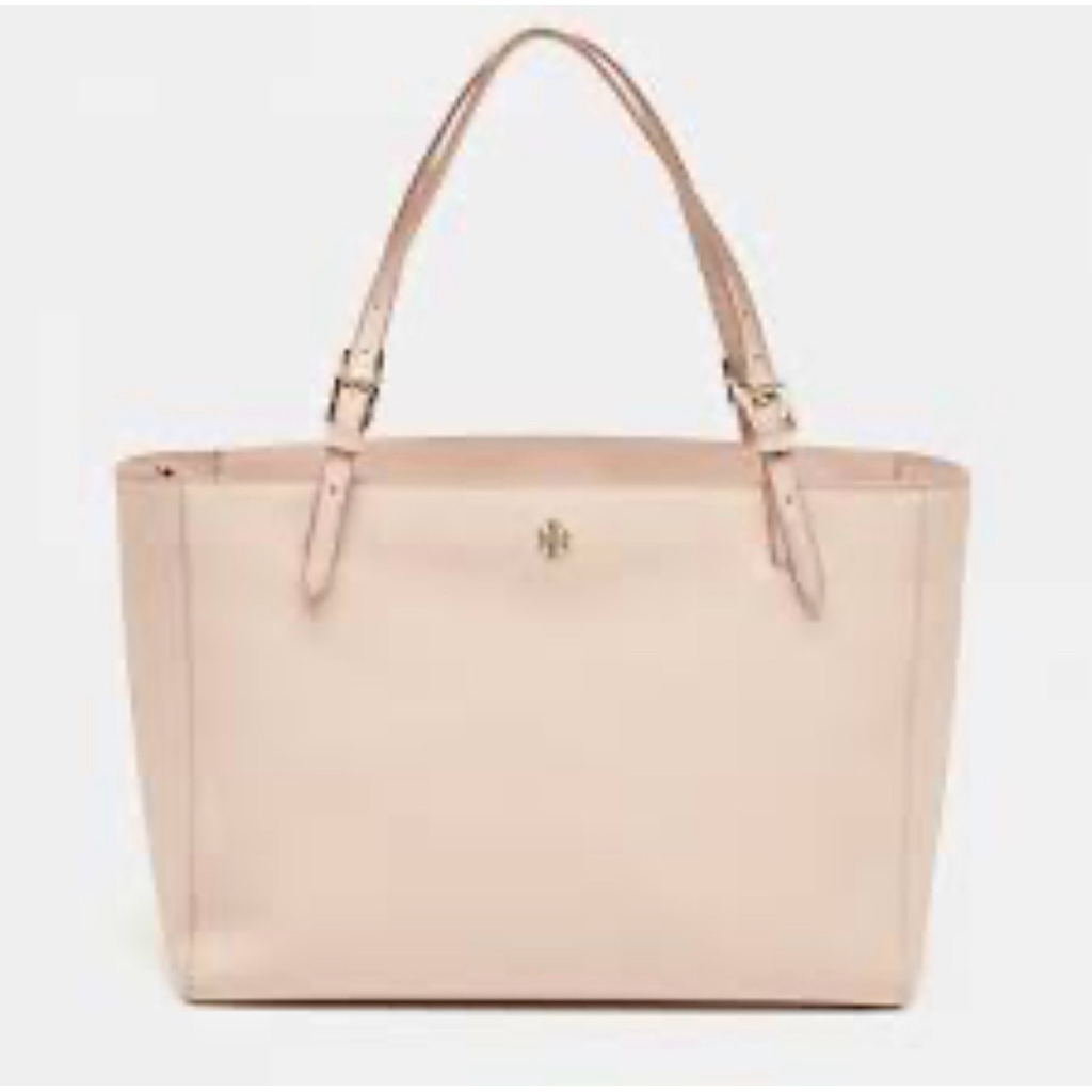 Proved- Tory Burch Emerson Tote Bag Large Light Pink