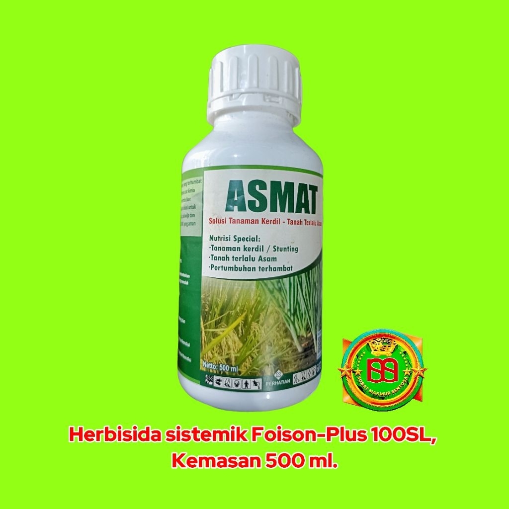 Pupuk nutrisi spesial ASMAT dari Javanica, Kemasan 500 ml.