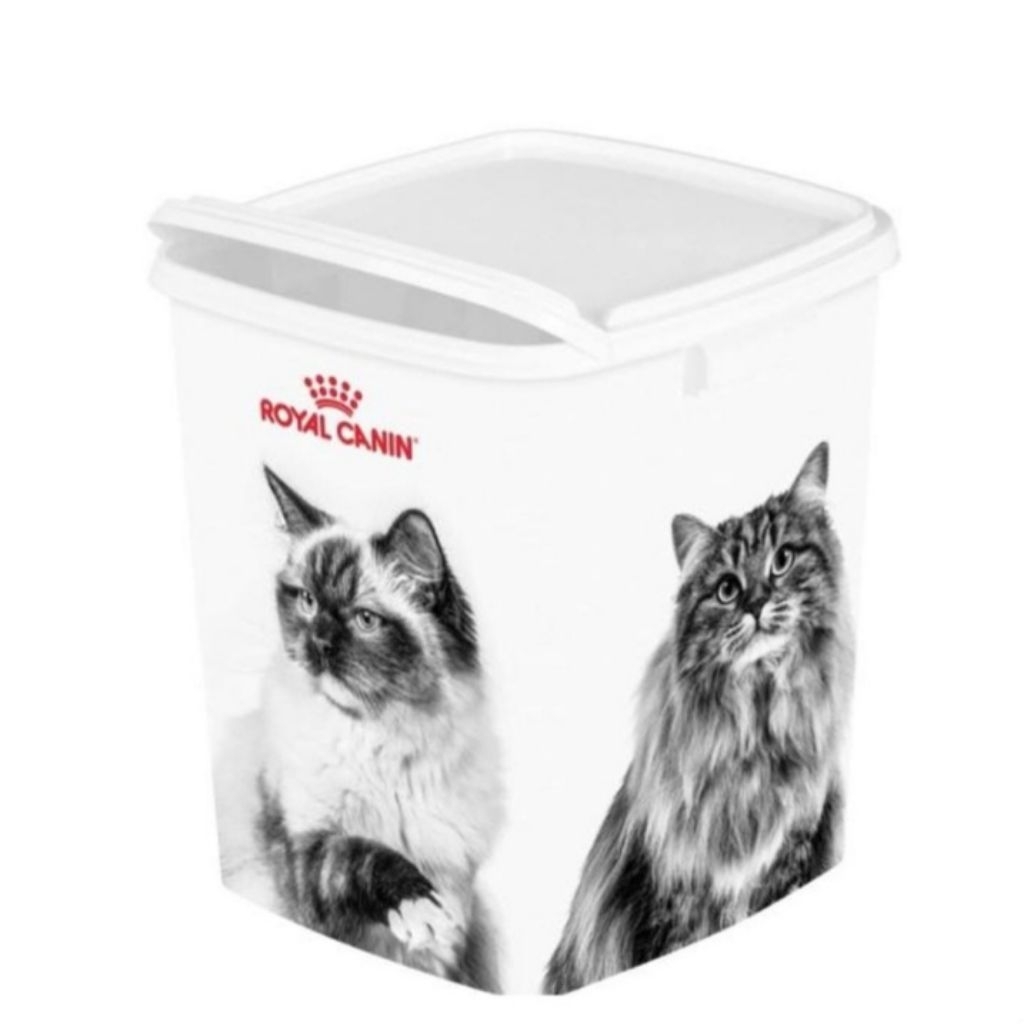 Royal Canin Dry Food Container Cat or Dog Food - Tempat Wadah Makan Kucing Ato Anjing Ukuran 40 × 35
