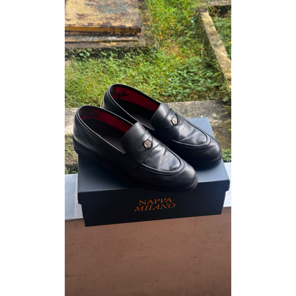 Sepatu Loafers Nappa Milano Penny Loafers