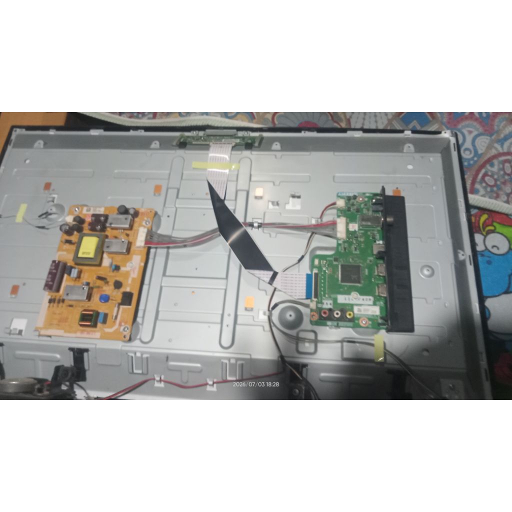 sharp LC 32SA4102i LC 32SA4100i TCON KECIL. MB DAN PSU