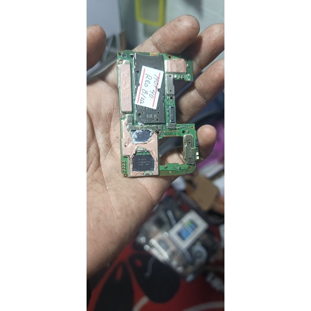mesin infinix hot 40 pro minus soket lcd sama soket hatus di ganti mesin hidup pola bonus ram 8+8/25