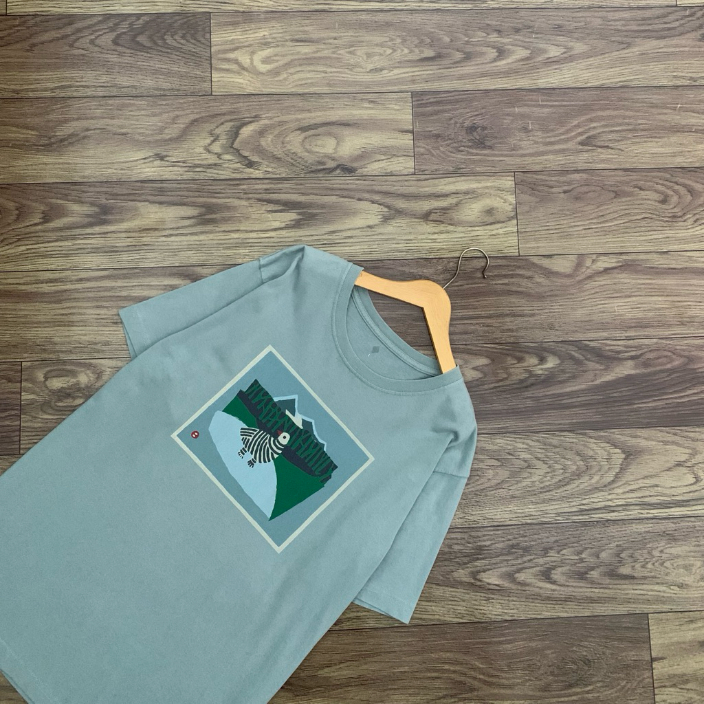 Kaos MONTBELL Branded Pastel Tee Tshirt