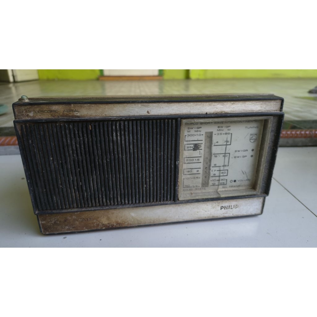 tape radio philips bekas rusak