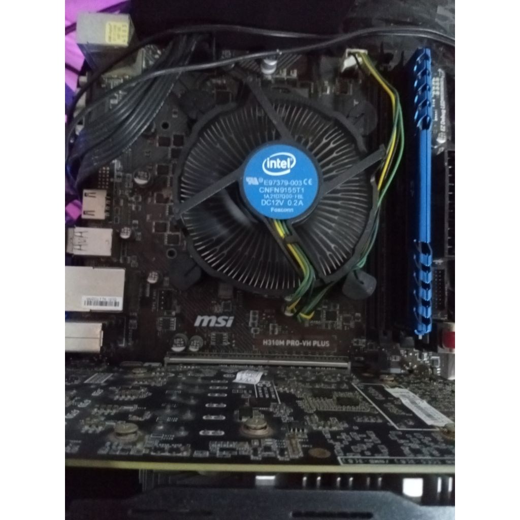 Paketan i3 9100f + mobo h310 + ram 8gb ddr4
