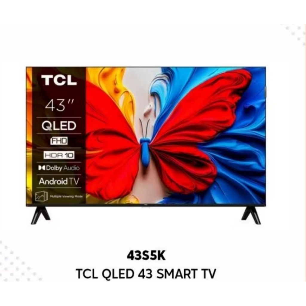 TCL TV 43S5K 43 INCH GOOGLE TV QLED TV