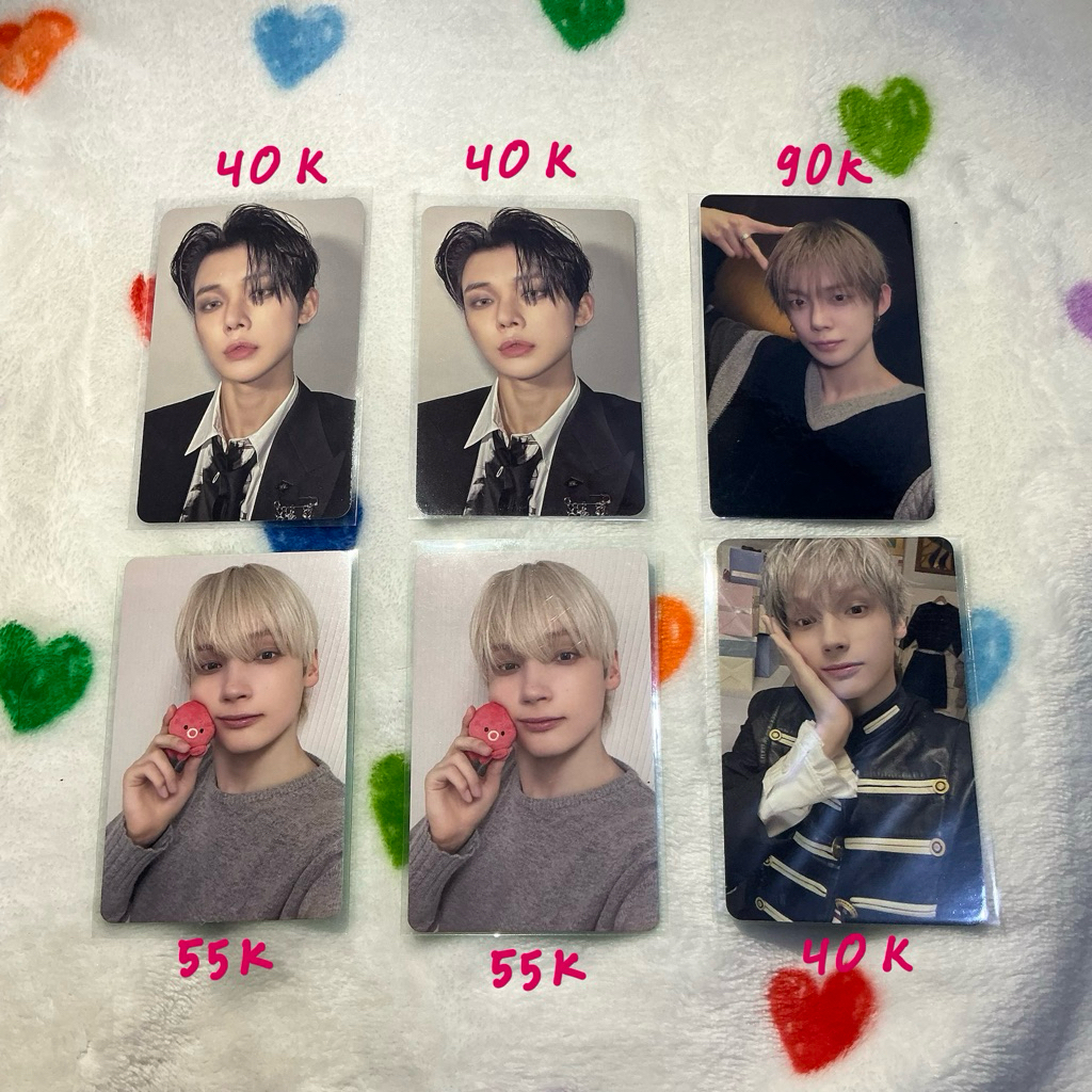 TXT Photocard Yeonjun Taehyun Hueningkai PC 7th Year Takoyaki Ghost Girl LD