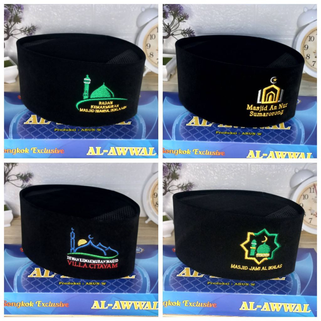 Peci Logo Masjid