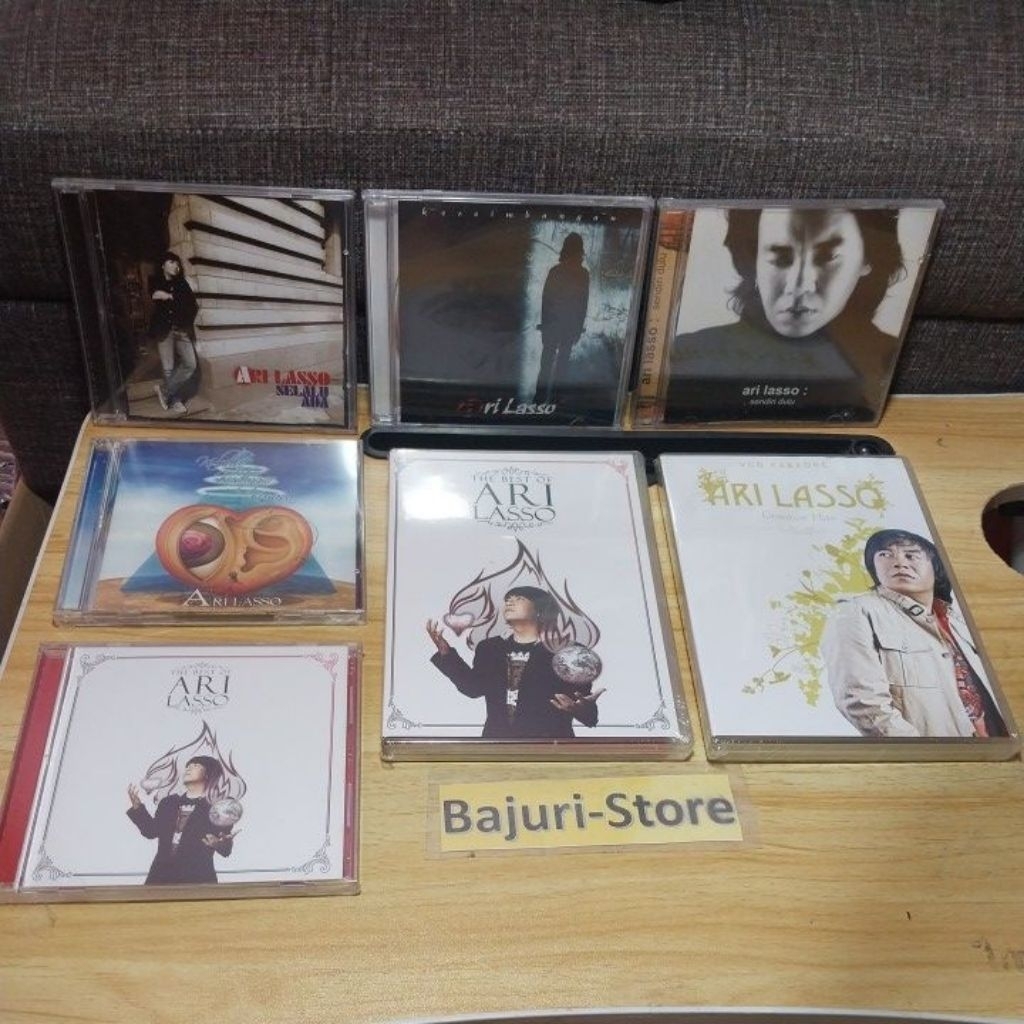 CD + DVD + VCD "Ari Lasso"/Original/Sealed/Sealed/Rare Item/Collector Item/Eks Member  Dewa 19/