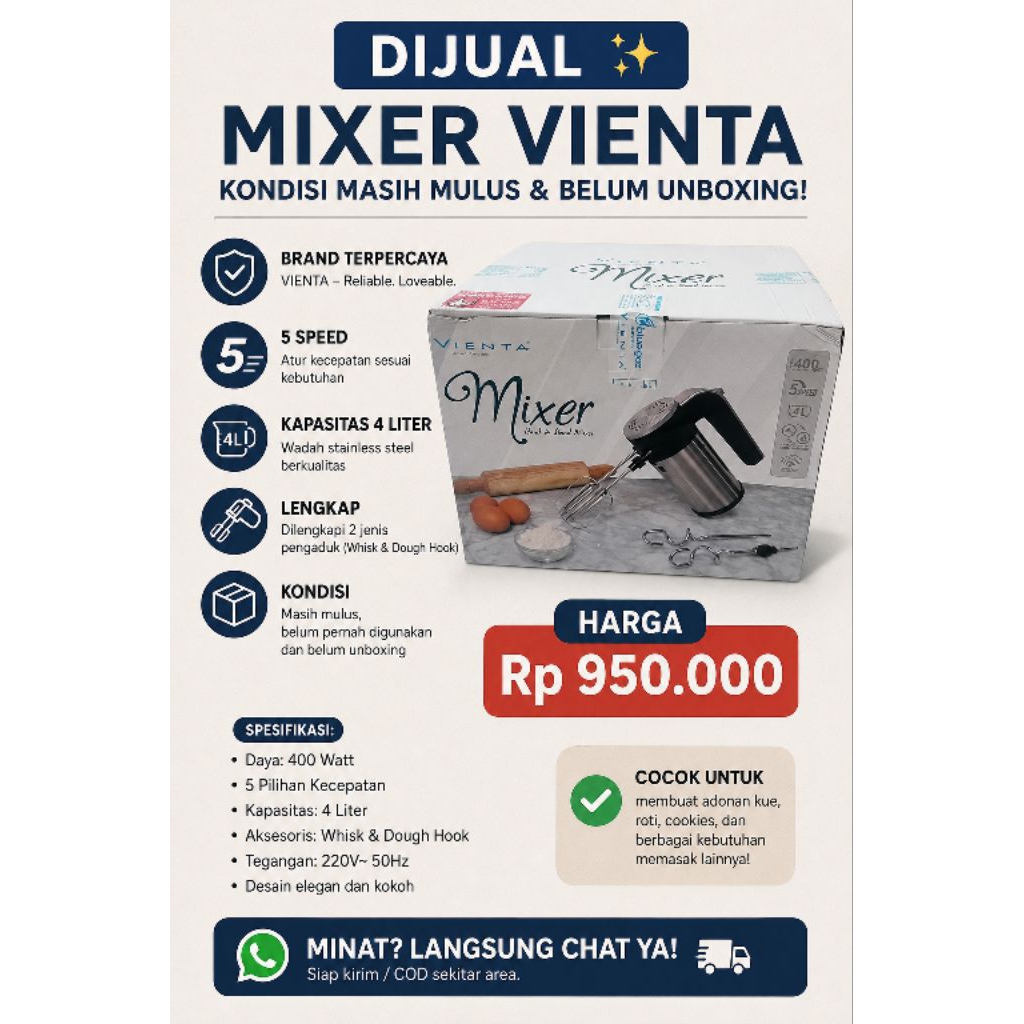 mixer vienta