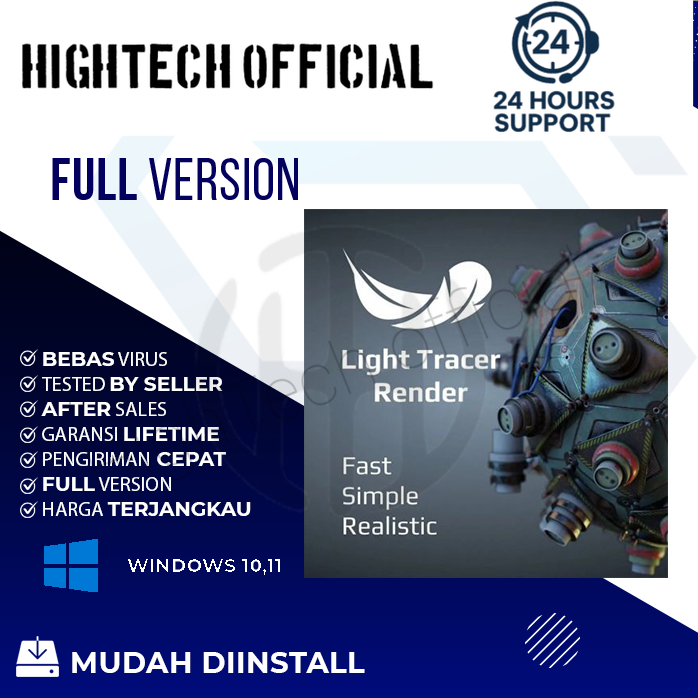 Aplikasi Render 3D Light Tracer Render 3 [WIN] Full Version