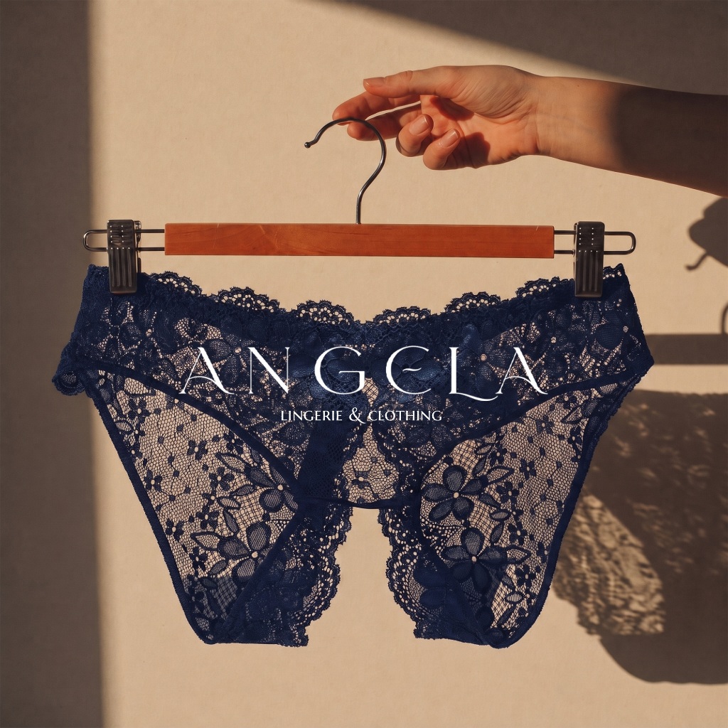 NEW PRODUCT ANGELA Gstring Celana Dalam CD Wanita Seamless Renda Sexy Import Fashion