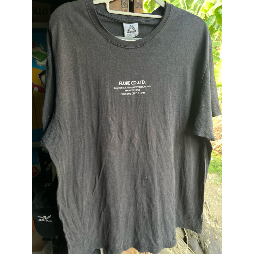 Tshirt Fluke original buil up kaos Fluke original
