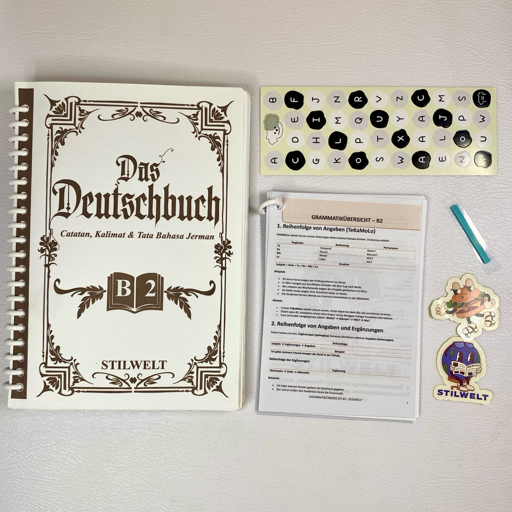 [Stilwelt] Catatan lengkap Bahasa Jerman B2 (Intermediate)