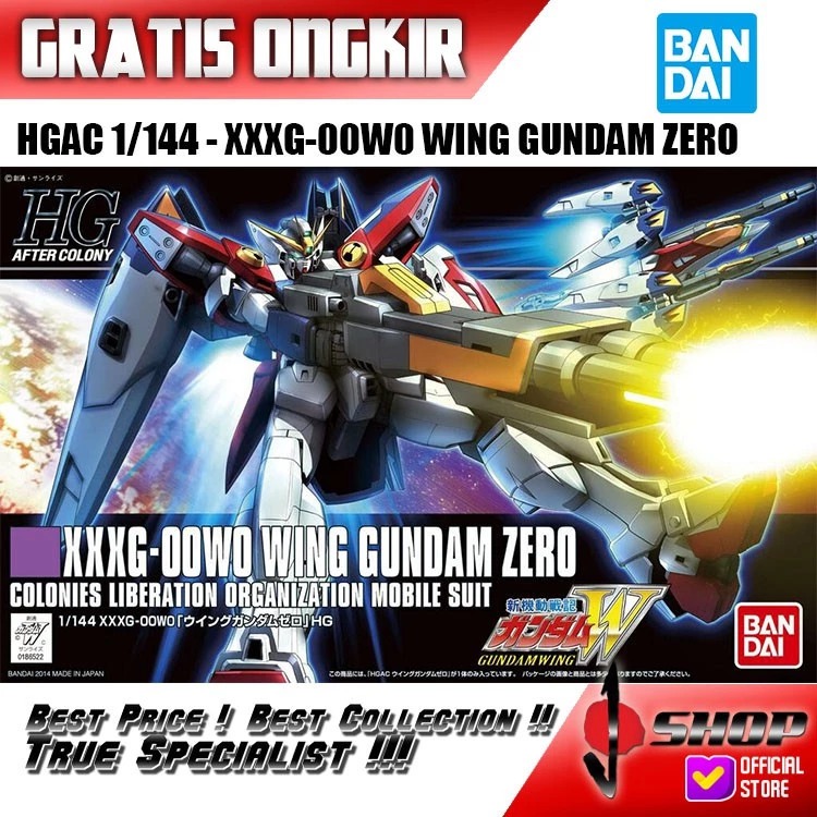 HG / HGAC 1/144 WING GUNDAM ZERO