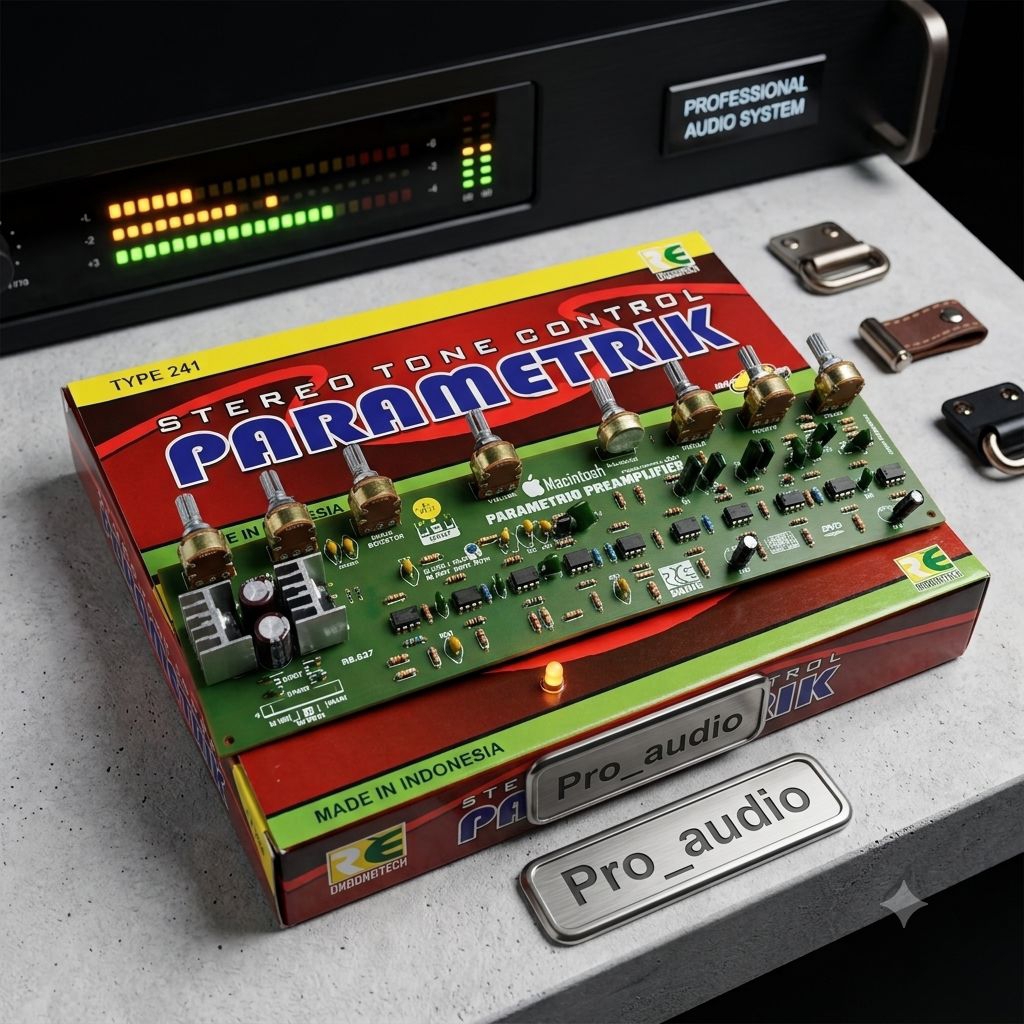 Kit Tone Control Parametrik Stereo