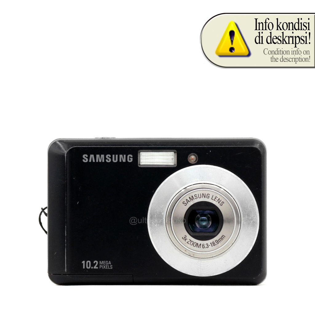 Kamera Digital Pocket SAMSUNG ES15 (Hitam) | 10.2 Megapixels - Digicam