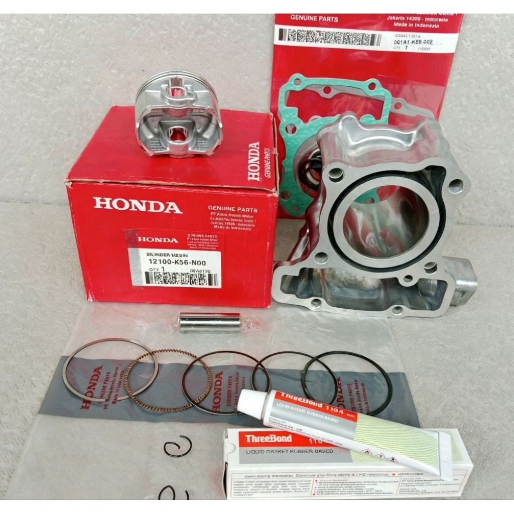 Blok Seher K56 untuk motor CBR 150 LED, Sonic 150, Supra GTR 150