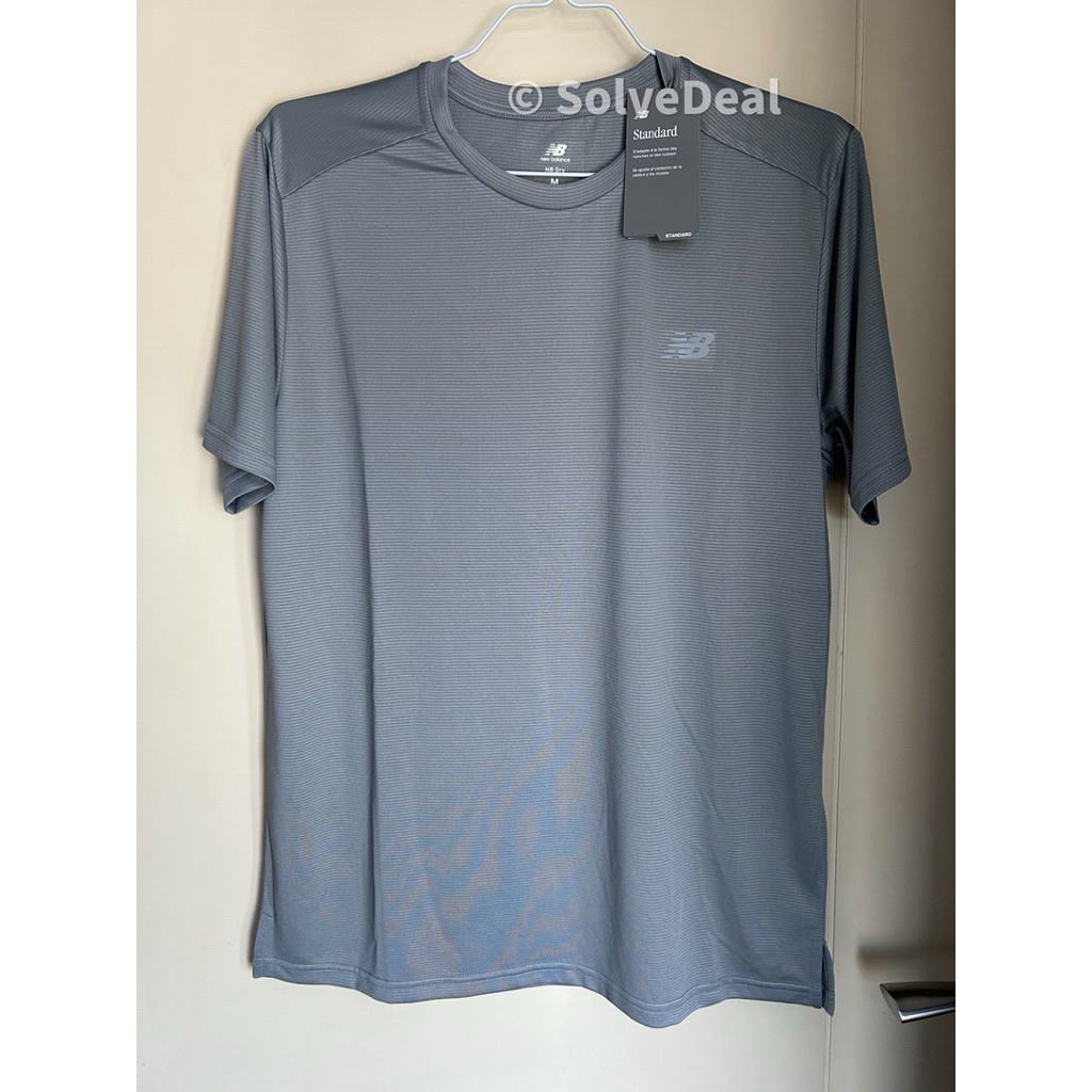 Kaos New Balance Sport Essentials Mens T Shirt Grey Kaos Pria Original