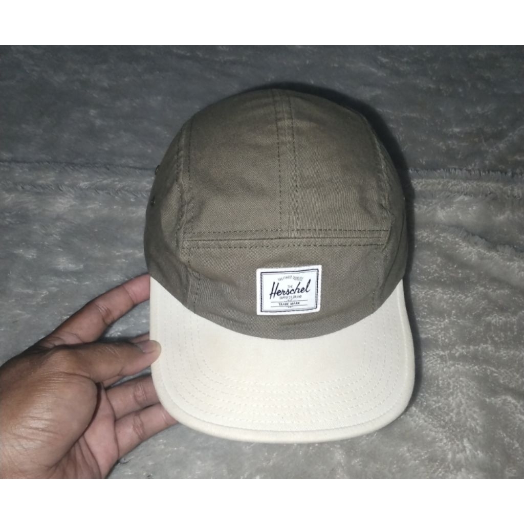 Topi 5 panel Herschel 2 Warna Second