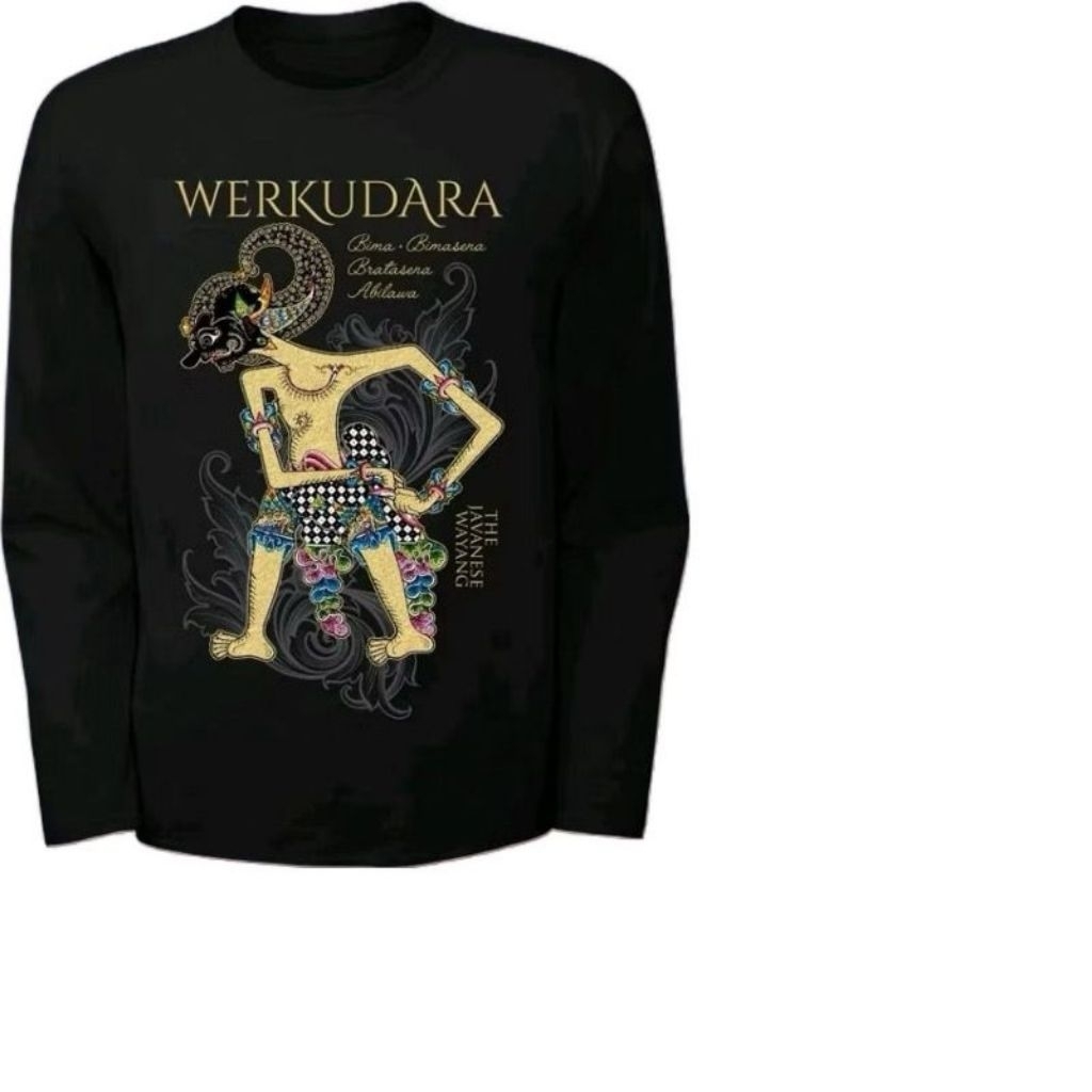 KAOS LENGAN PANJANG WAYANG WERKUDARA COD