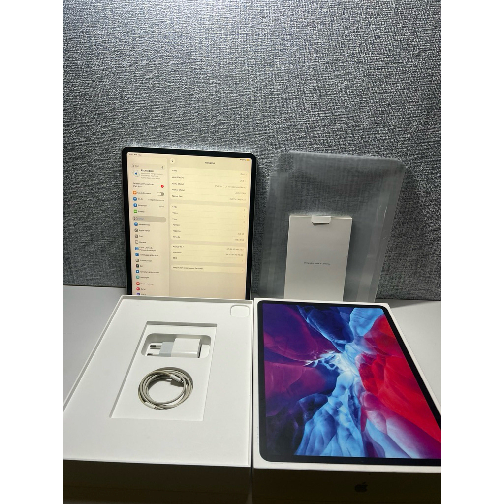 Ipad Pro 2020 12,9inch Gen 4 256gb Ibox Fullset