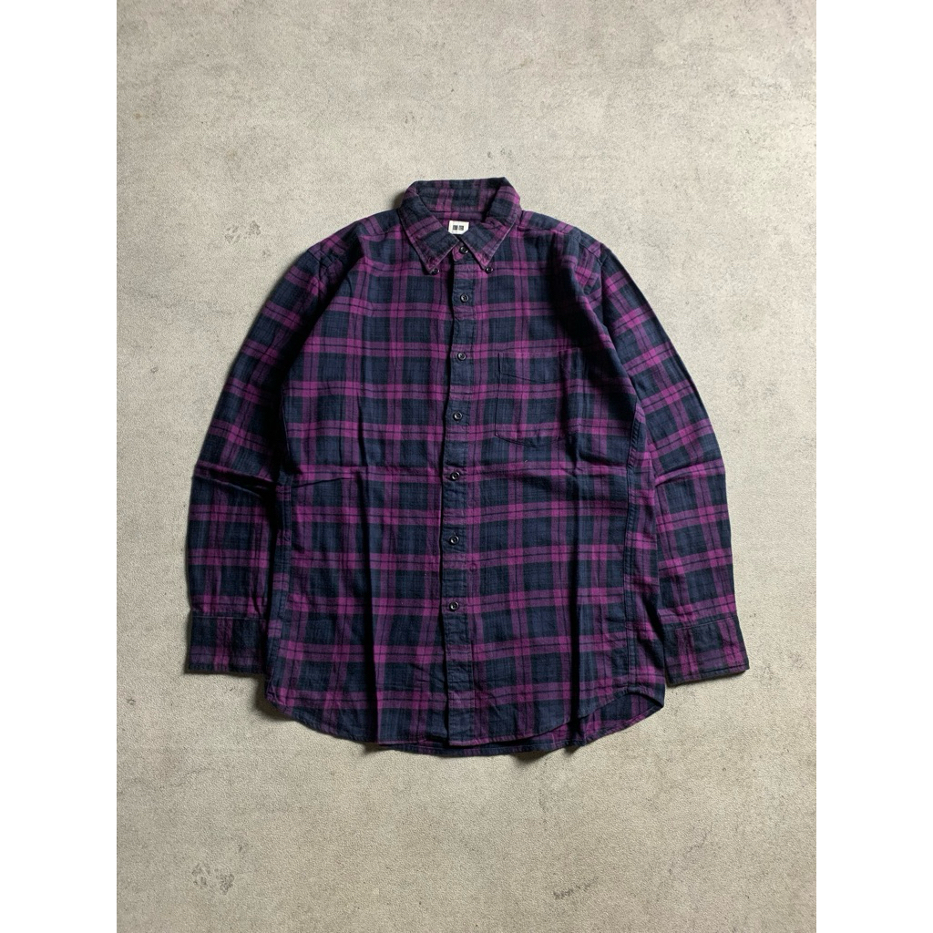 Uniqlo Plaid Flannel Shirt