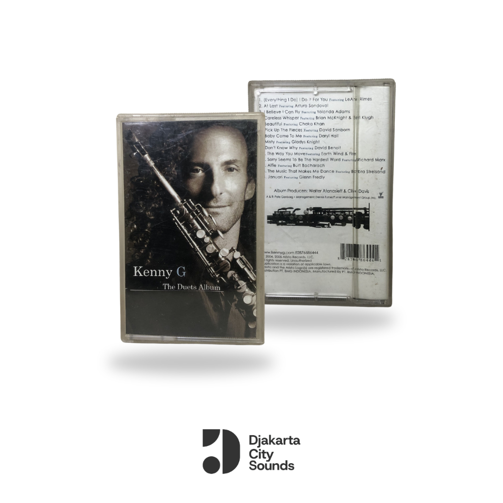 Kaset Pita Kenny G - At Last The Duets Album