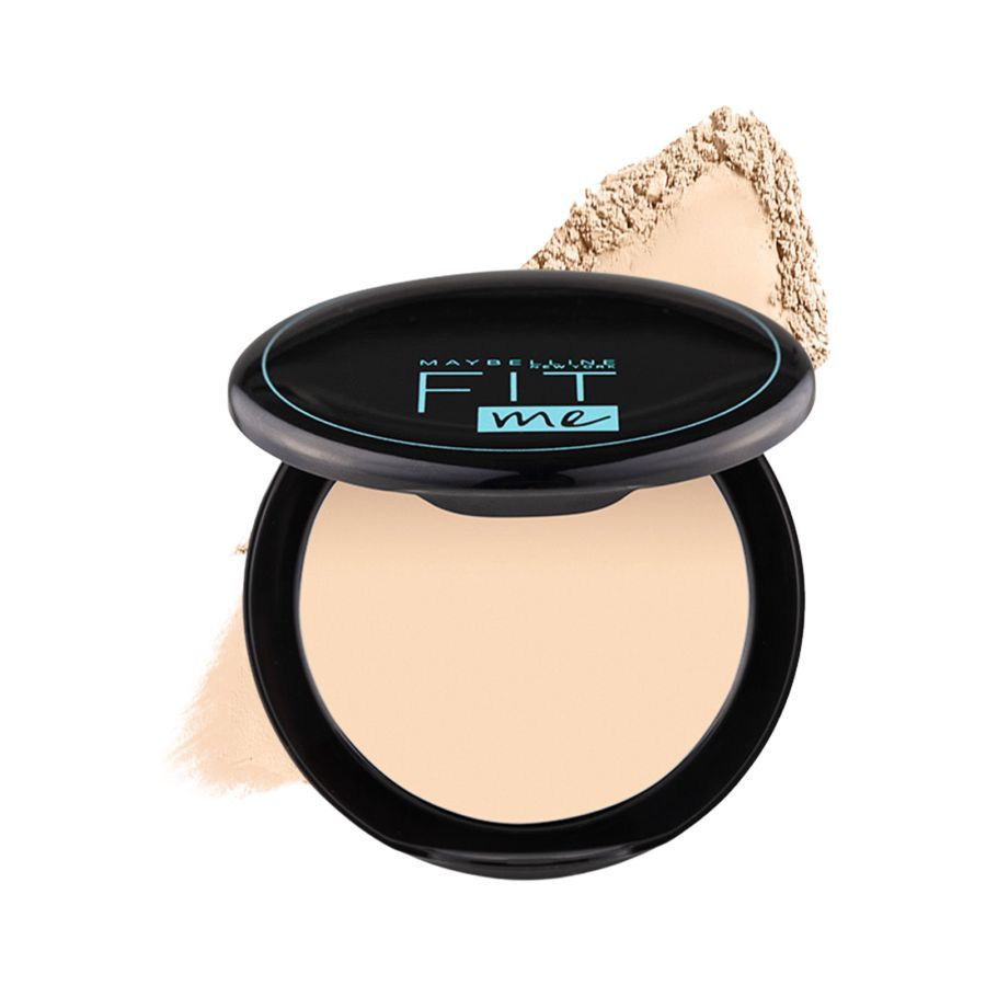 Maybelline FIT ME Matte 120 Classic Ivory Bedak Padat 6gram