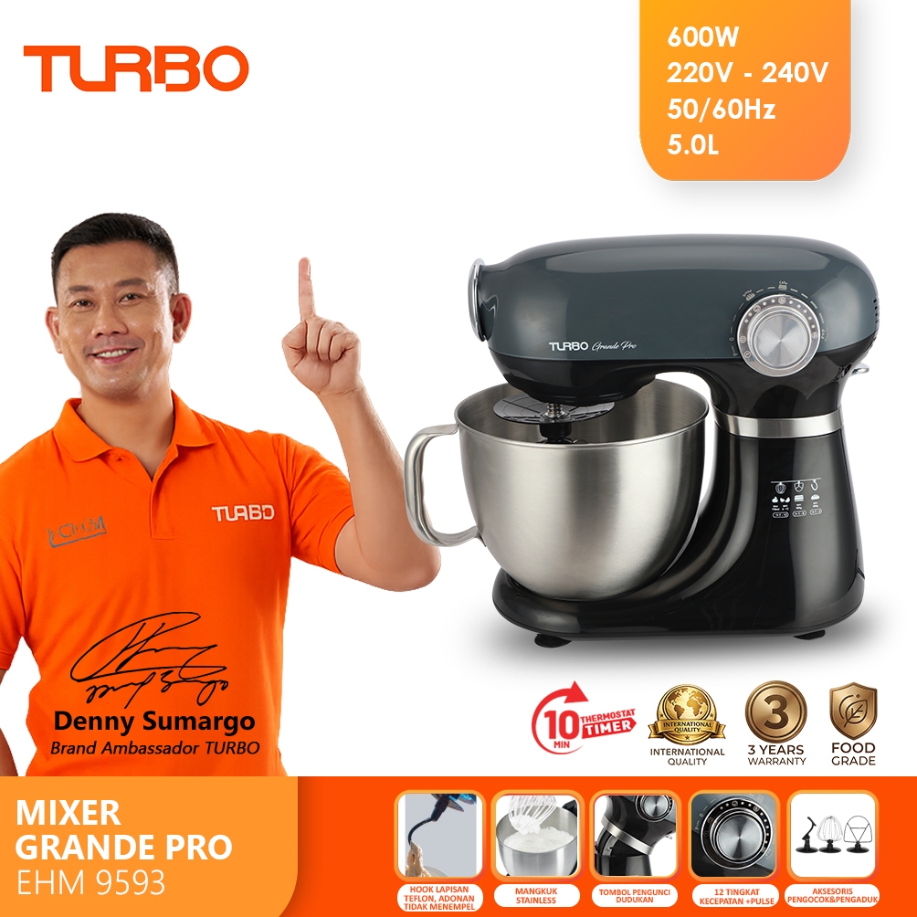 turbo EHM9593 stand mixer
