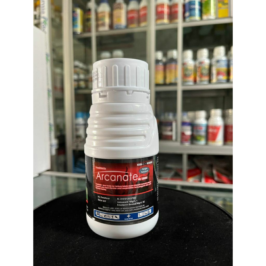 ARCANATE 250 ml - Obat ulat bawang merah - Bahan Aktif Indosakarb dan Emamektin Benzoat