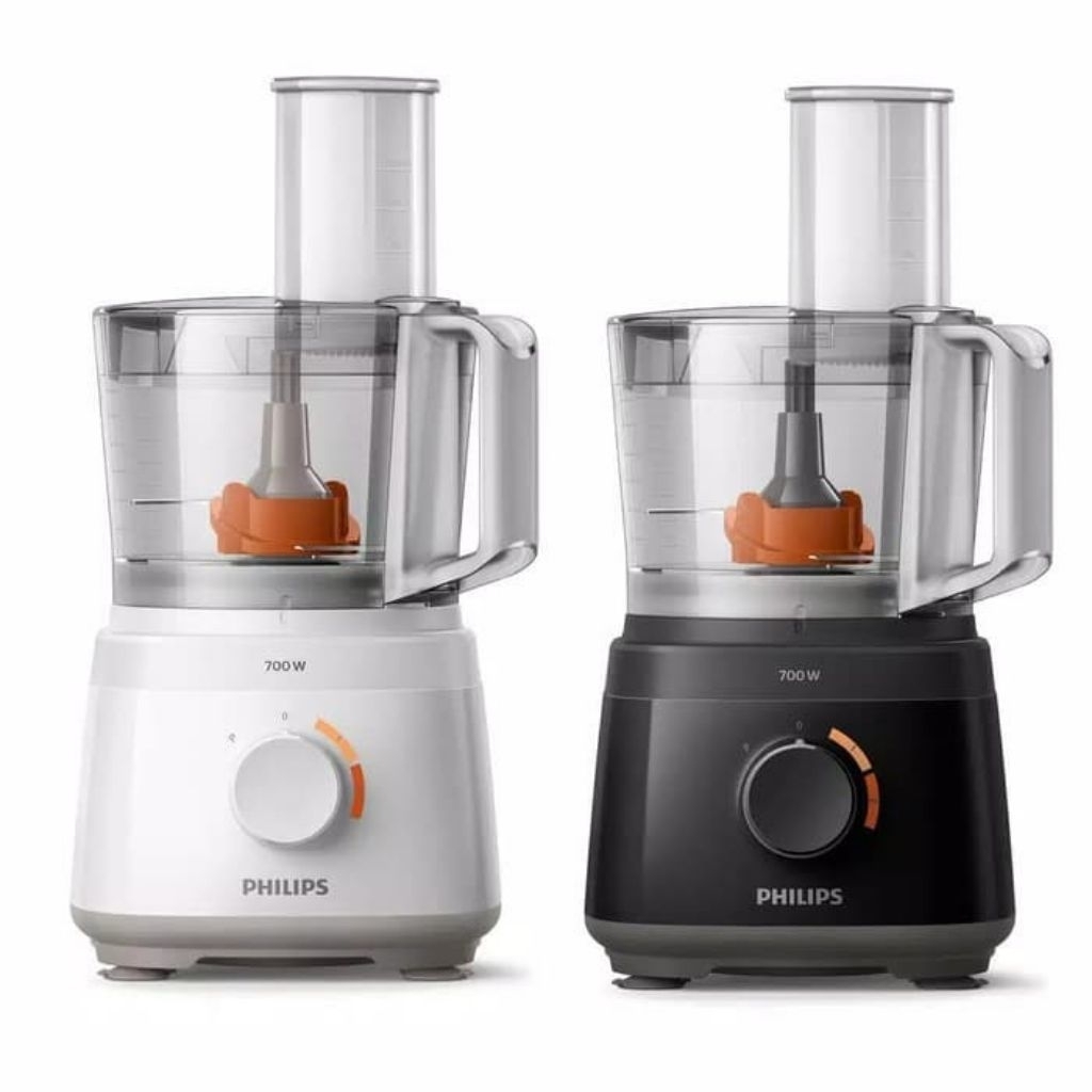 Philips food processor HR 7310 HR7310 /00 HR7310/00 7310/00 prosesor makanan cakram 2in1 700watt whi