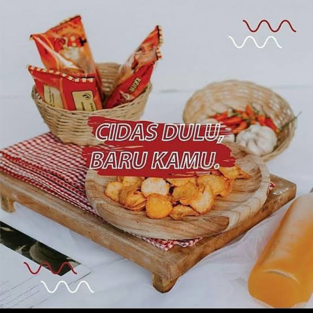 ( ISI 24 PCS ) KERIPIK CIDAS