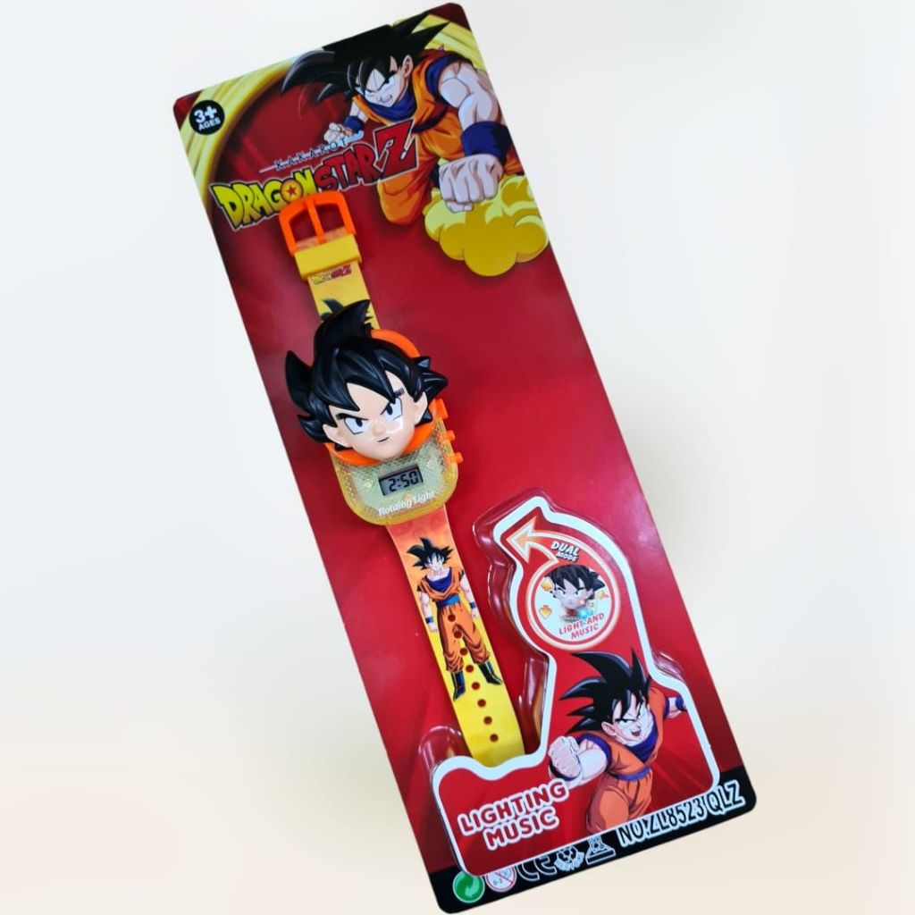 Jam Tangan Anak Melodi Import Karakter Dragon Ball
