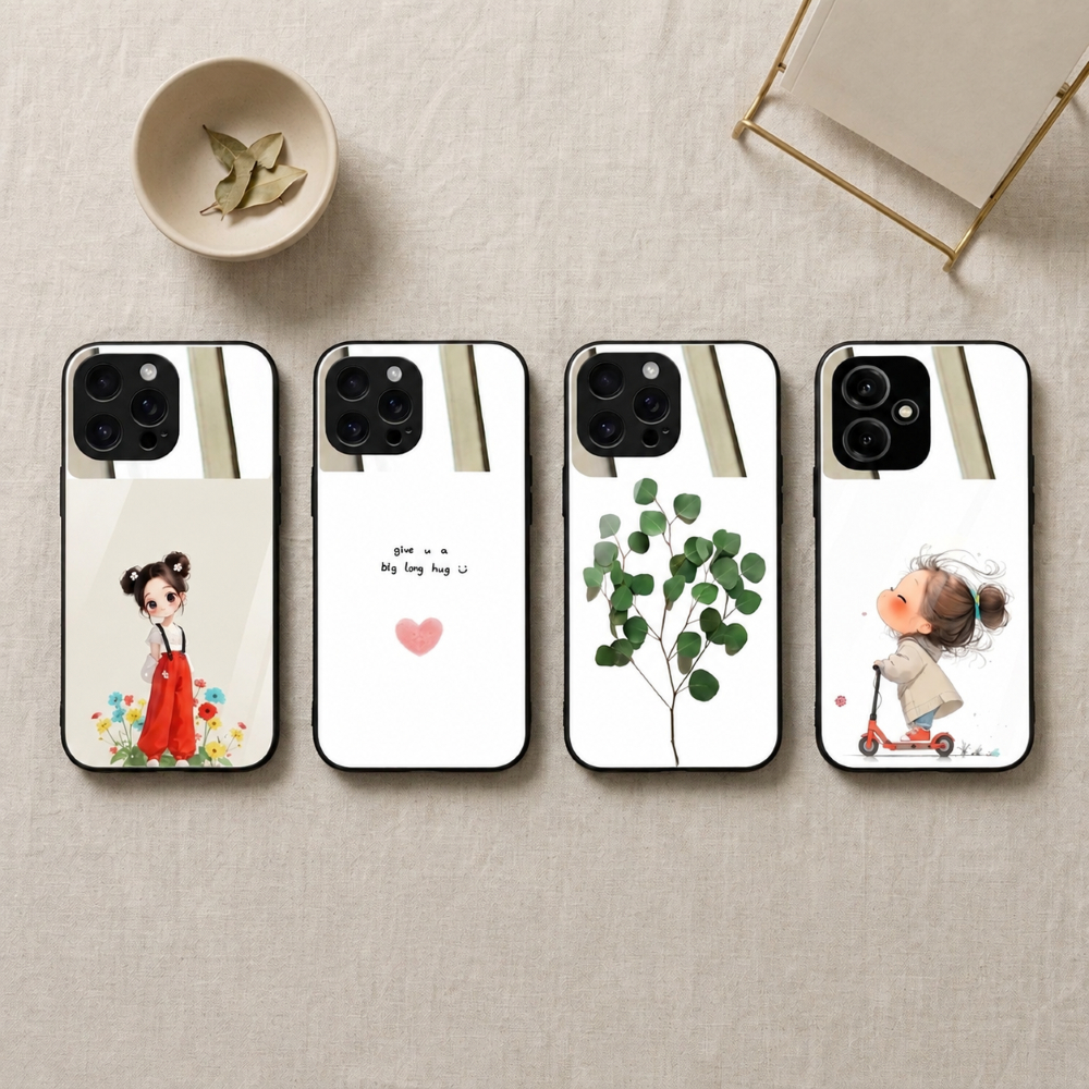 Casing Hp Cartoon Mirror Case Itel Vision 1 Vision 1 Pro Vision 1 Plus Vision 2 Vision 3