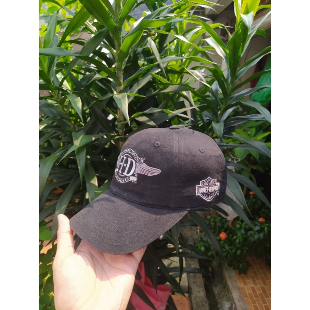 Topi Caps Vintage Harley Davidson