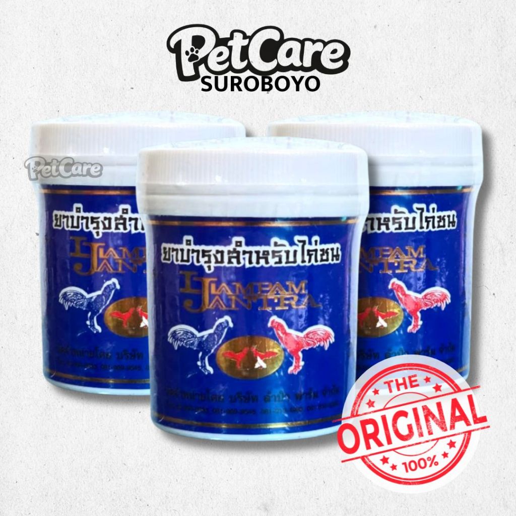 Lampam Jantra Ginseng Rawatan untuk Ayam Dewasa | Obat Rawatan Import Thailand | Lampam import origi