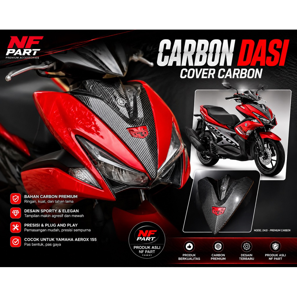 dasi aerox old carbon cover dasi aerox carbon performance