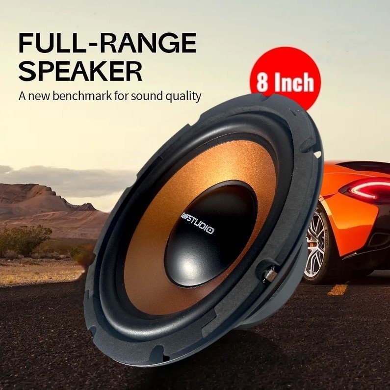 Subwoofer Mobil 8 Inch Speaker Subwoofer Mobil Strong Bass