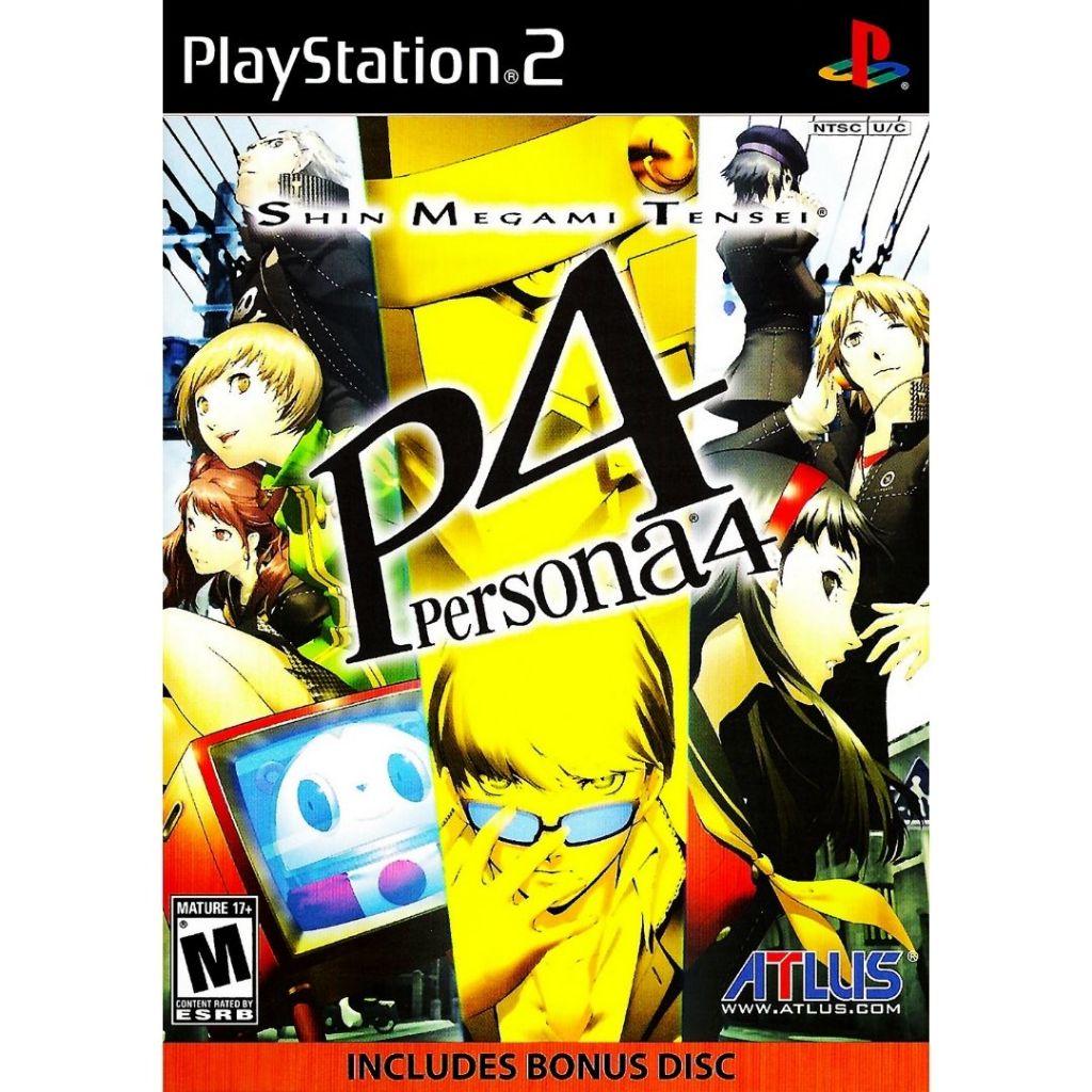 KASET PS2 PERSONA 4