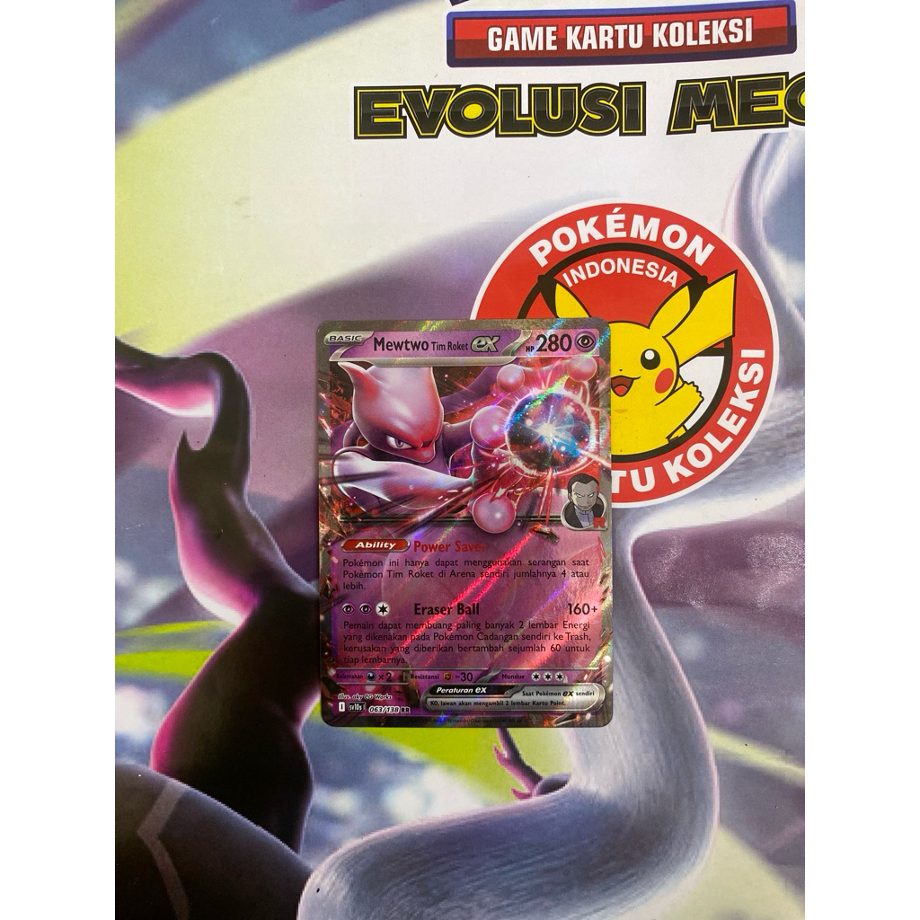 Mewtwo tim roket ex RR