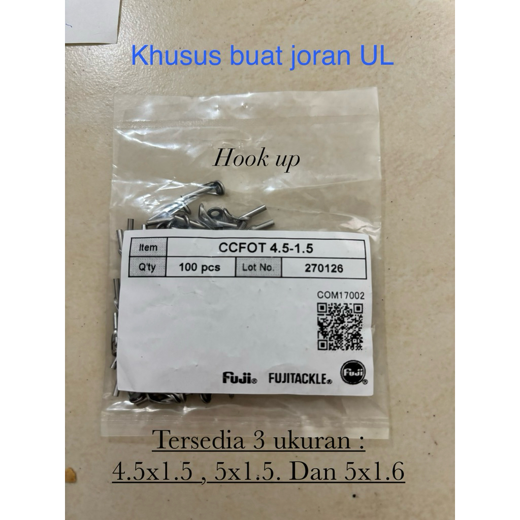 Cincin FUJI CCFOT top guide joran UL