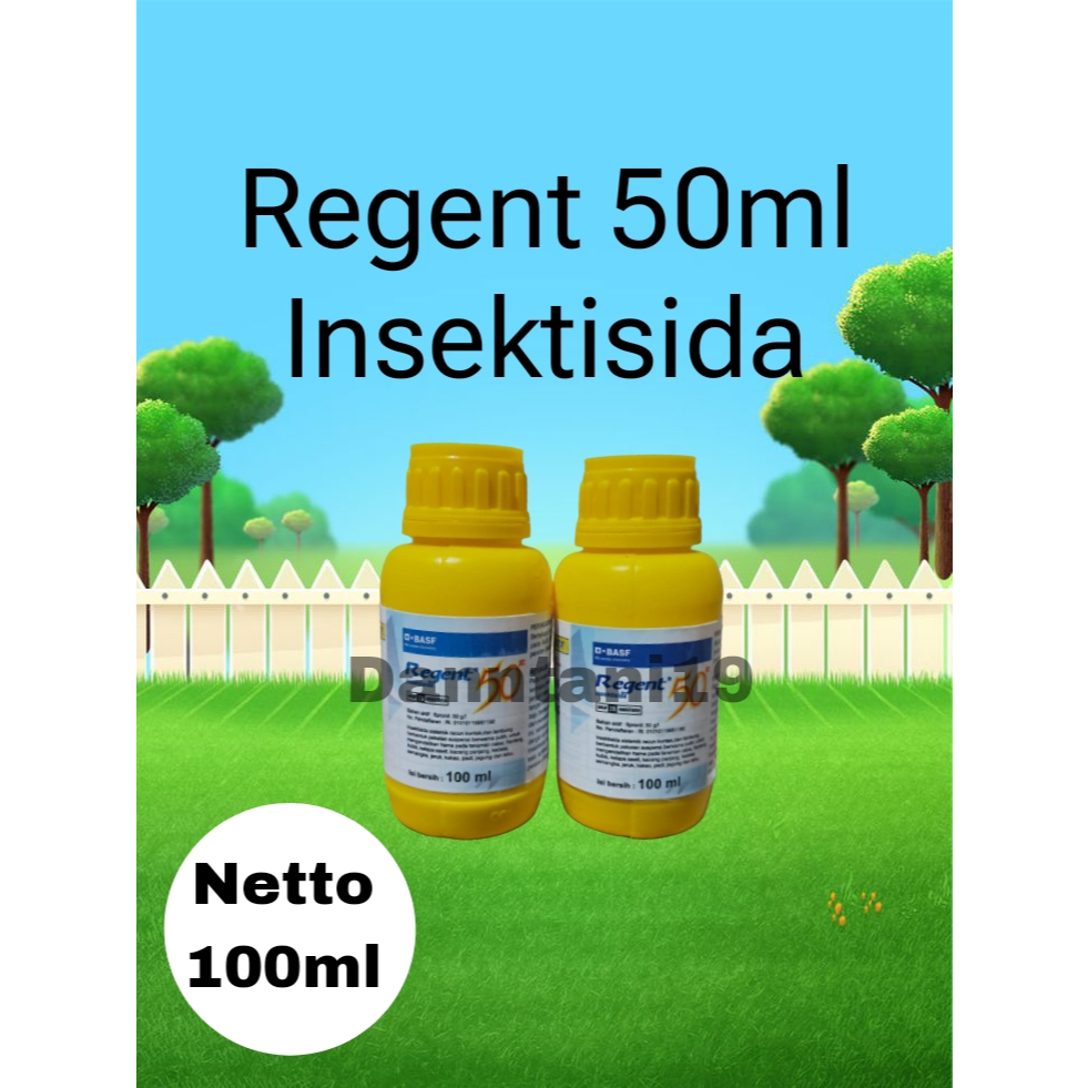 Regent 50 Insektisida 100ml Botol Kuning, Pestisida Pertanian