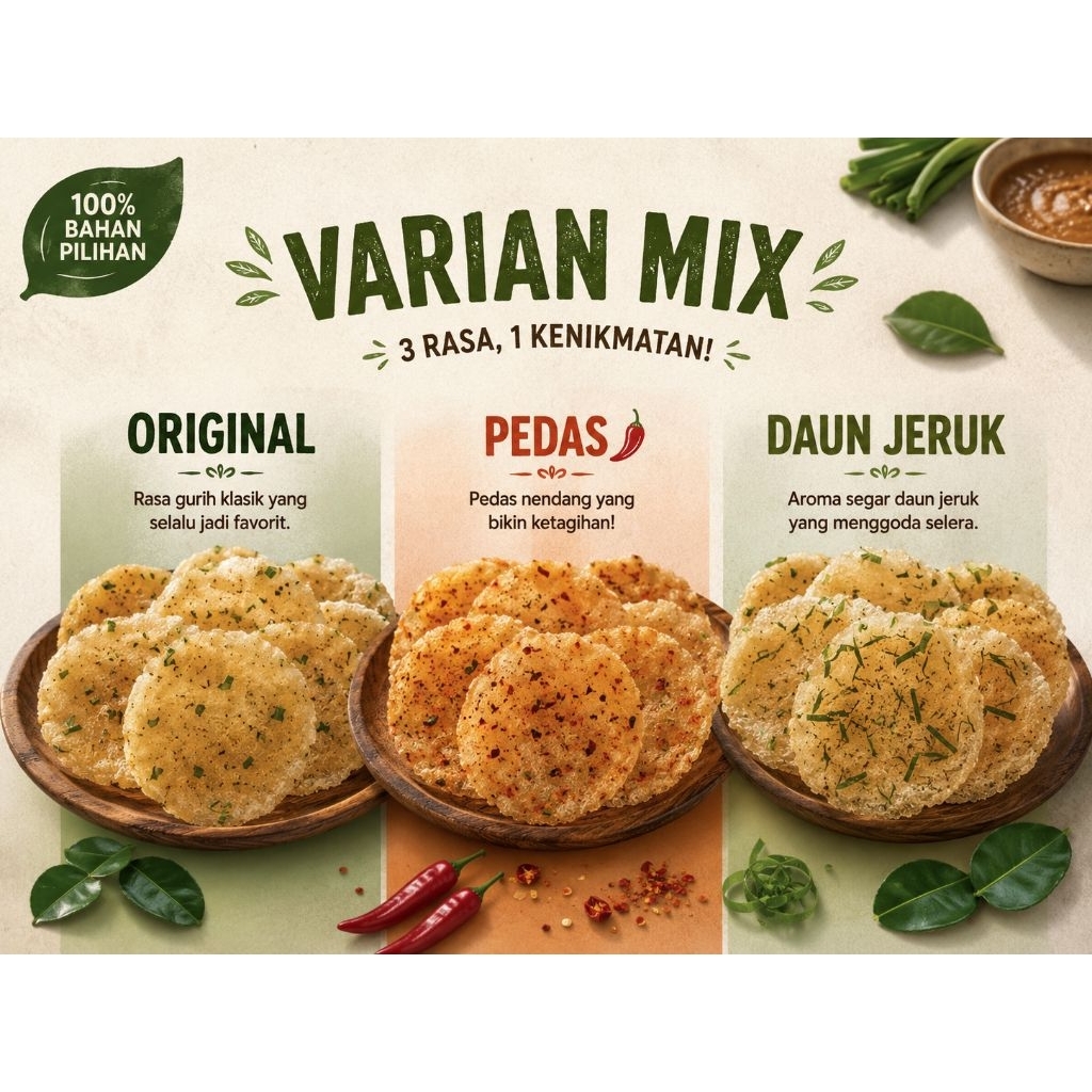 Krupuk Sermier Premium