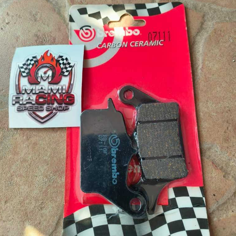 Kampas Rem Brembo CC Carbon Ceramic 07111 Honda Vario Tecno Vario 125 150 SCOOPY SPACY BEAT FI Origi