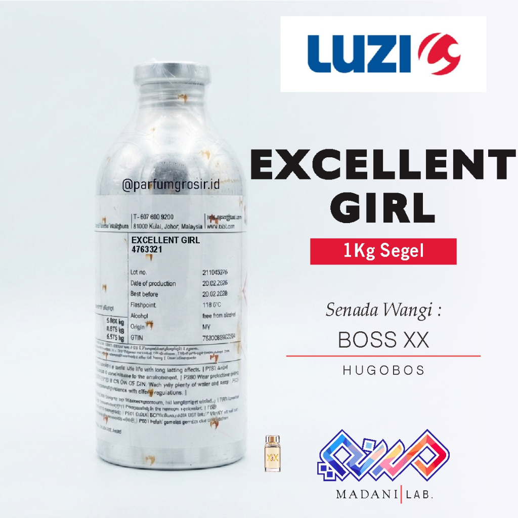 EXCELLENT GIRL | Senada Parfum Hugo Bos XX dari Luzi | 1Kg Segel